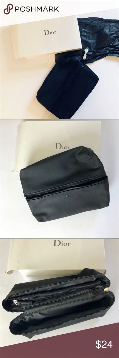 dior trousse pouch black|dior travel pouch funktionsstoff.